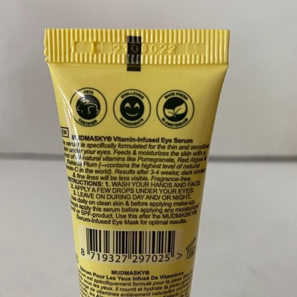 Mudmasky New Sealed Moisture Vitamin Firming Nourishing Boost Eye Serum 1 Fl Oz - Picture 5 of 6